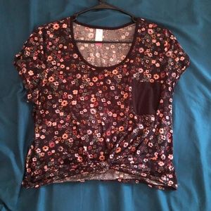 Floral Crop top